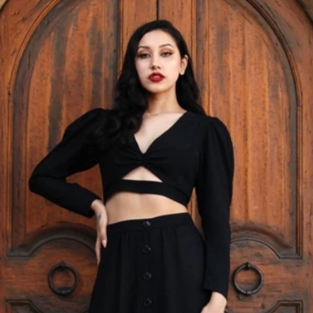 Black Luna Top